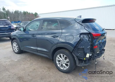 2021 Hyundai Tucson Value z USA, uszkodzony, nr VIN KM8J3CA41MU367997